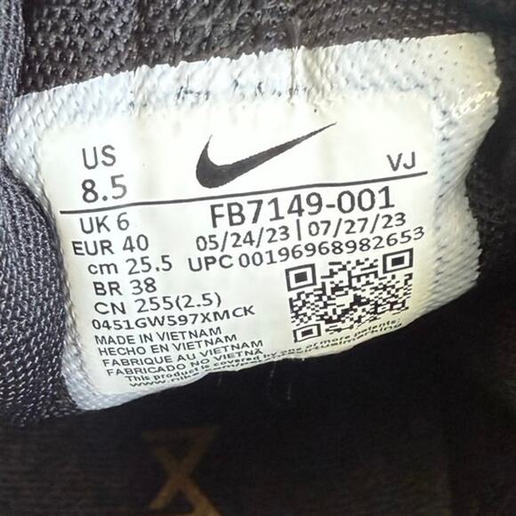 Nike Free Metcon 5 Black/ Fireberry Gold Women Running Sneakers - SZ 8.5 - Picture 13 of 13